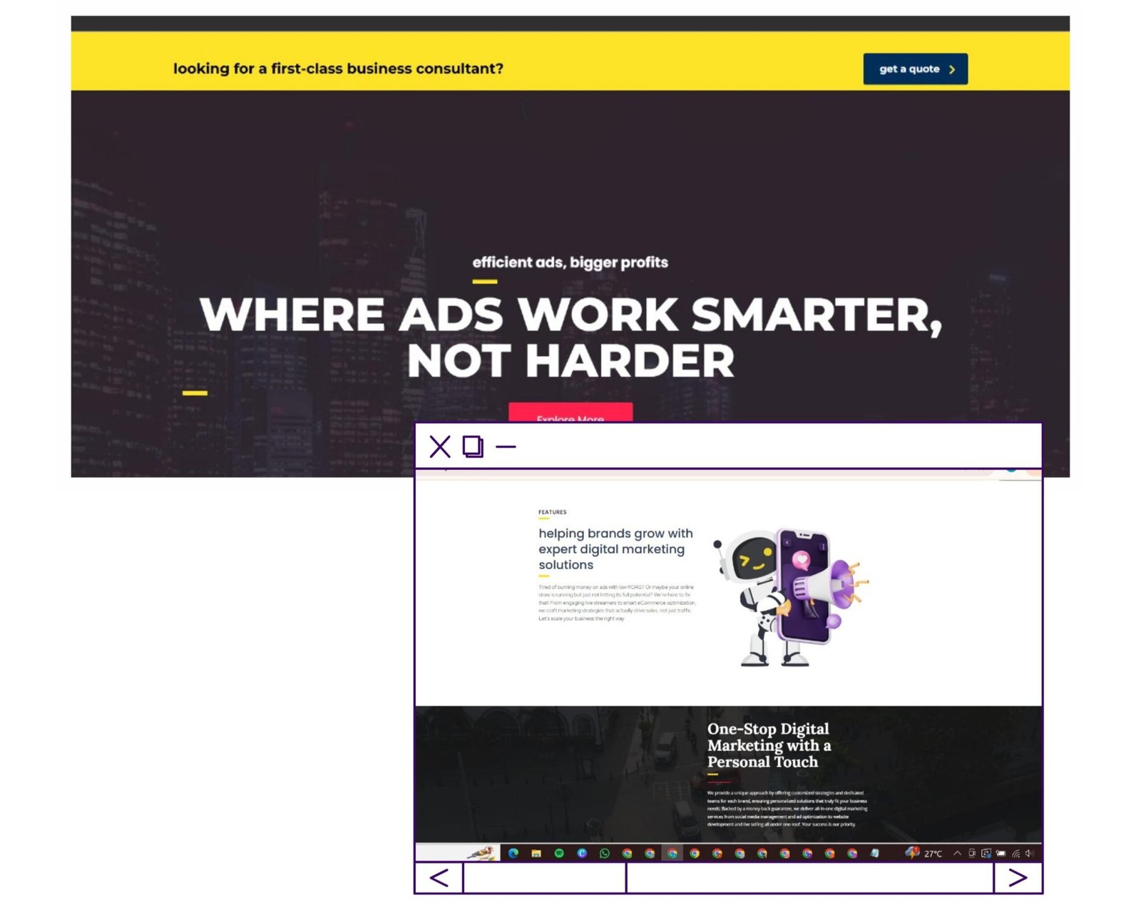 Website project preview 02